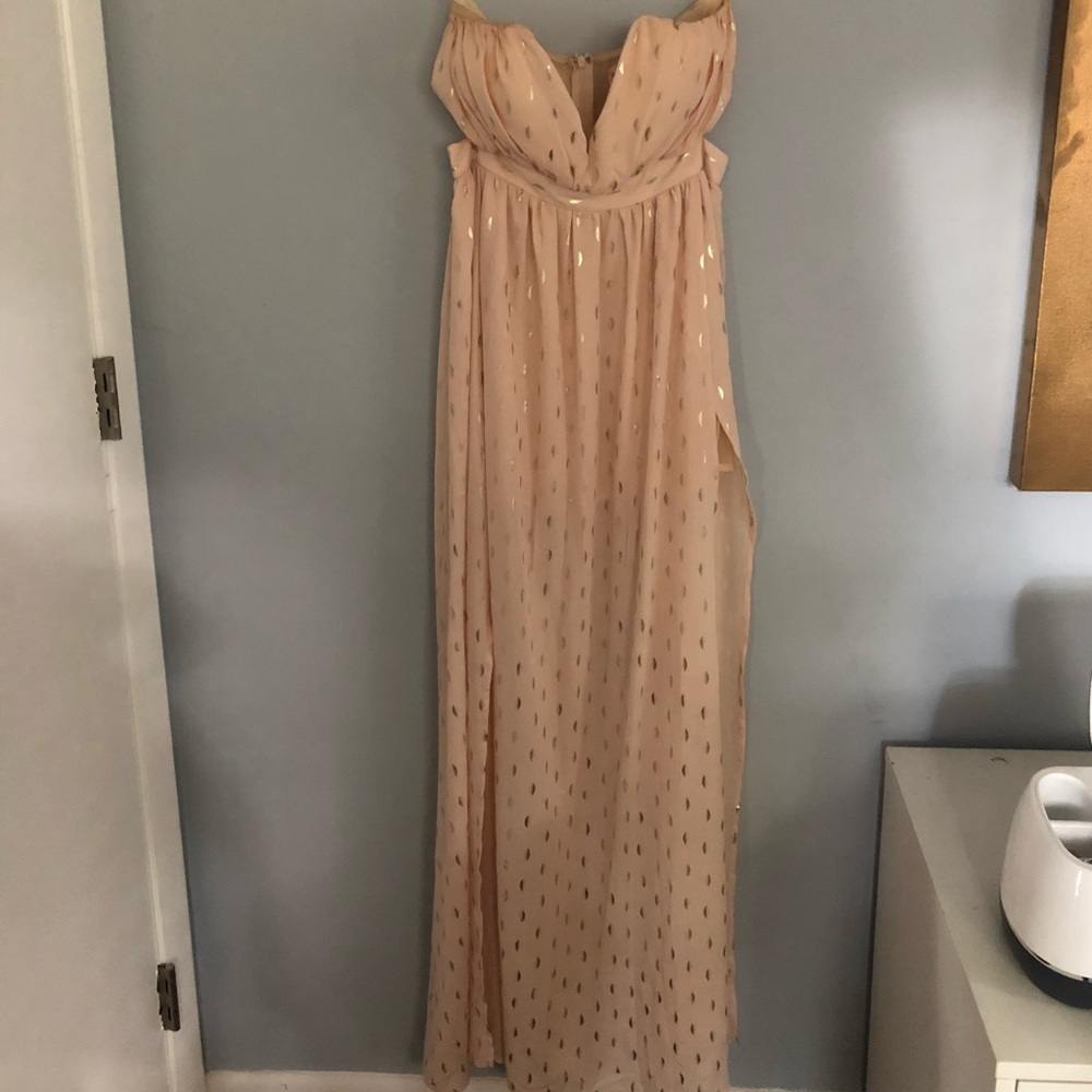 Nude maxi